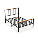 Bed Frame with Headboard and Footboard