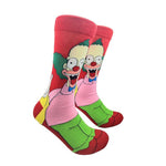 Simpsons "Krusty the Clown" Socks