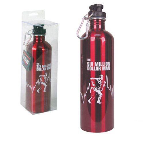 Six Million Dollar Man 750 ml Water Bottle