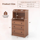 Storage Dresser with Anti-Toppling Device, 44" Tall