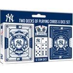 New York Yankees - 2-Pack Playing Cards & Dice Set