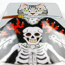 Skeleton Cat Skate Deck