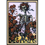 Skeleton with Roses Illustration Print Print The Original Underground 