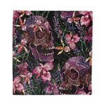 Skulls and Flowers Bandana