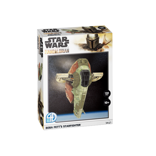 4D Paper Model Kit: Star Wars Boba Fett's Firespray