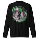 Slayer Neon Green Undead Jumbo Print Sweatshirt