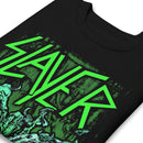 Slayer Neon Hell Awaits Jumbo Print Sweatshirt