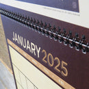 2025 Wall Calendar: Space Travel