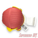 Sliding Woven Shelf for Handmade by Robots Vinyl Figure | Floating Shelf with Knit/Woven Design