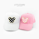 Plaid Chenille Patches Hat