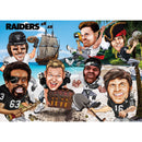Las Vegas Raiders - All Time Greats 500 Piece Jigsaw Puzzle