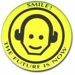 Smile! The Future Is Now button from Back to the Future Part II Button Back to the Future™ 