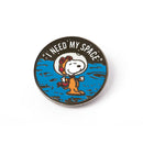 Snoopy I Need My Space Pin