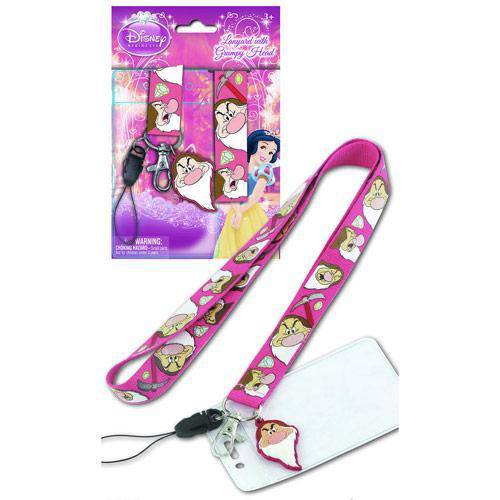 Snow White and the Seven Dwarfs Grumpy Lanyard