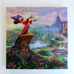 Sorcerer Mickey "Fantasia" (Disney) Wrapped Canvas Art Print