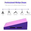 Incline Gymnastics Mat Wedge Ramp Gym Tumbling Exercise Mat