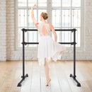4 Feet Double Ballet Barre Bar with Adjustable Height