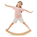 35.5 Inch Wooden Wobble Balance Board for Toddler and Adult