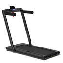 2-in-1 Folding Treadmill with Dual LED Display