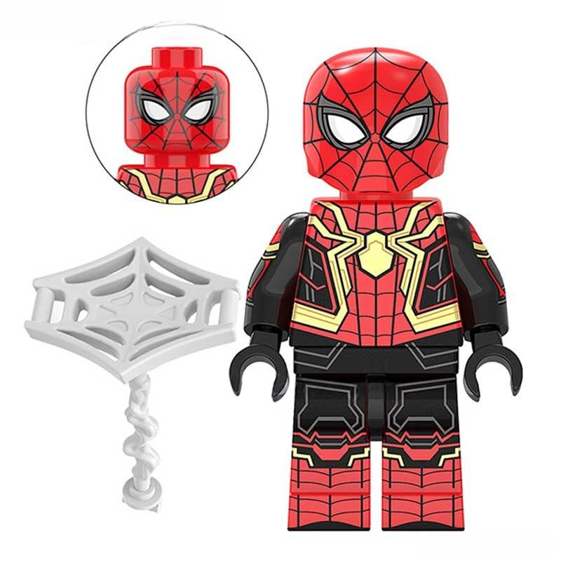 Spider-Man Tom Holland Lego Minifigures Custom Toys