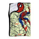 Spider-Man Beyond Amazing 60th Marvel Flannel Throw Super Soft Fleece Blanket 45x60in