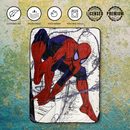 Spider-Man Webslinger Marvel Flannel Fleece Throw Super Soft Lightweight Fleece Blanket 45x60in