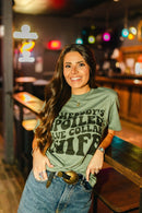 Spoiled Blue Collar Wife Graphic Tee