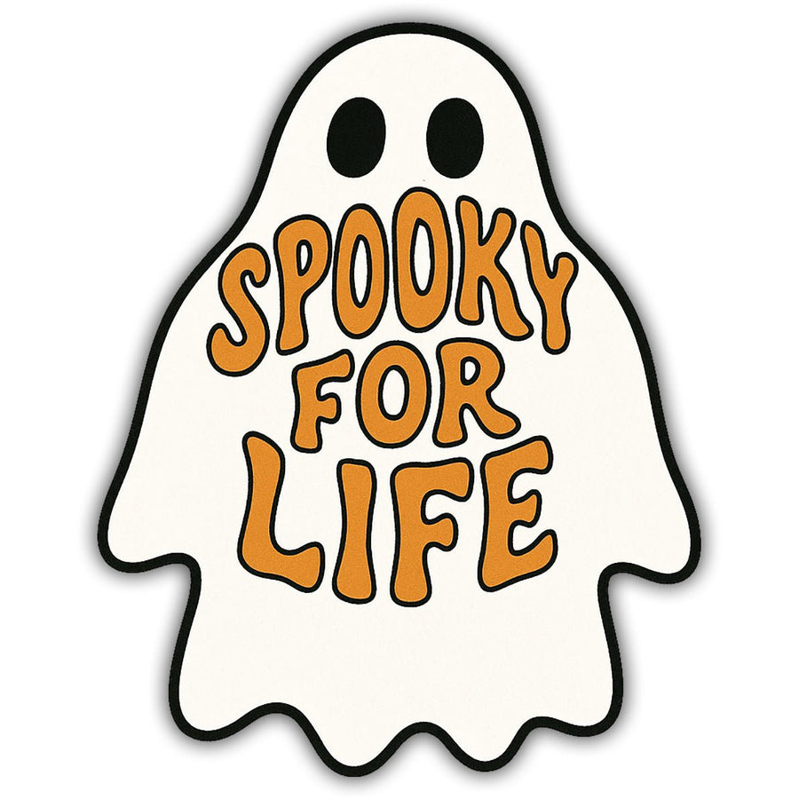 Spooky for Life Sticker