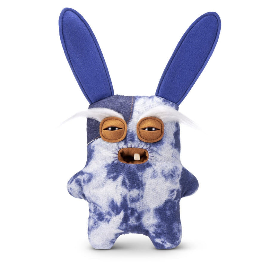 Zuru Fuggler Old Fogies Rabid Rabb Blue 9 Inch Plush Toy