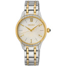 Seiko Women's Stainless steel Cream Dial