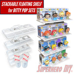 STACKABLE Floating Shelf for Bitty Pop Sets