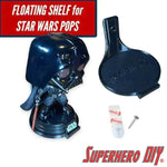 Star Wars Funko Pop Floating Display Shelf – Perfect Fit for Large Bases!