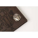 Star Wars: Mandalorian Etched PU Bifold Wallet - Entertainment Earth Exclusive