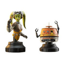 Star Wars Rebels Hera Syndulla And Chopper 1/7 Mini-Bust