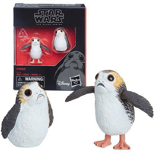 Star Wars The Black Series - Porg - Scaled Action Figure Set