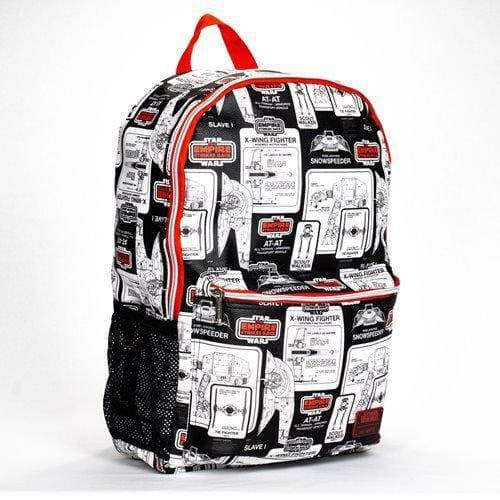 Star Wars: The Empire Strikes Back 40th Anniversary Retro Toy-Inspired Backpack - Entertainment Earth Exclusive Toys & Games ToyShnip 