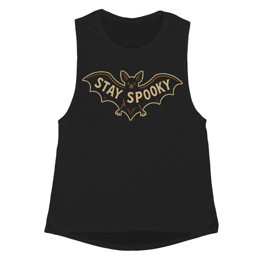 Stay Spooky Bat Girls Tank