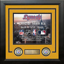 Pittsburgh Steelers Custom NFL Football 16x20 Picture Frame Kit (Multiple Colors)