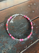 Sterling Silver Desert Candy Beaded Choker
