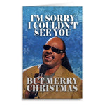 Stevie Wonder "Couldn't See You" Christmas Card