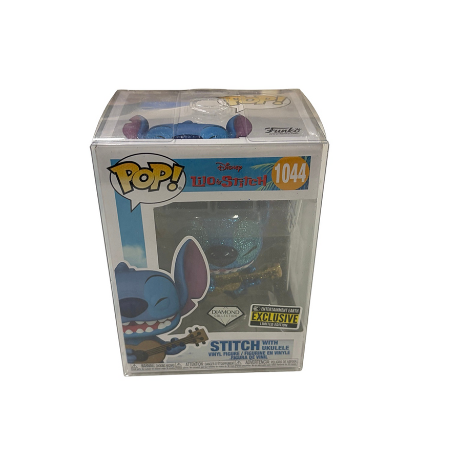 Funko Pop! Stitch with Ukulele #1044 – Diamond EE Exclusive