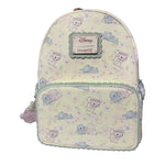 Loungefly Disney Stitch & Angel Cherry Blossom All-Over Print Mini Backpack