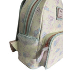 Loungefly Disney Stitch & Angel Cherry Blossom All-Over Print Mini Backpack