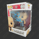 Stone Cold Steve Austin signed WWE Funko POP Figure #84 (w/ Beckett) Signed By Superstars Blue Paint Pen 