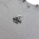 Stone Skull Cat Tee - Heather Gray