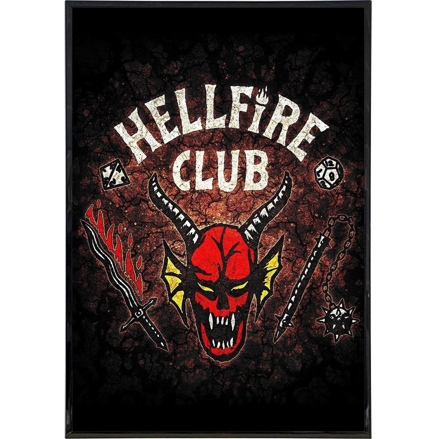 Stranger Things Hellfire Club Poster Print Print The Original Underground 