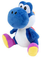 Super Mario Brothers: Blue Yoshi Plush (7") Toys and Collectible Little Shop of Magic 