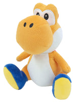 Super Mario Brothers: Orange Yoshi Plush (7") Toys and Collectible Little Shop of Magic 