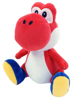 Super Mario Brothers: Red Yoshi Plush (7") Toys and Collectible Little Shop of Magic 