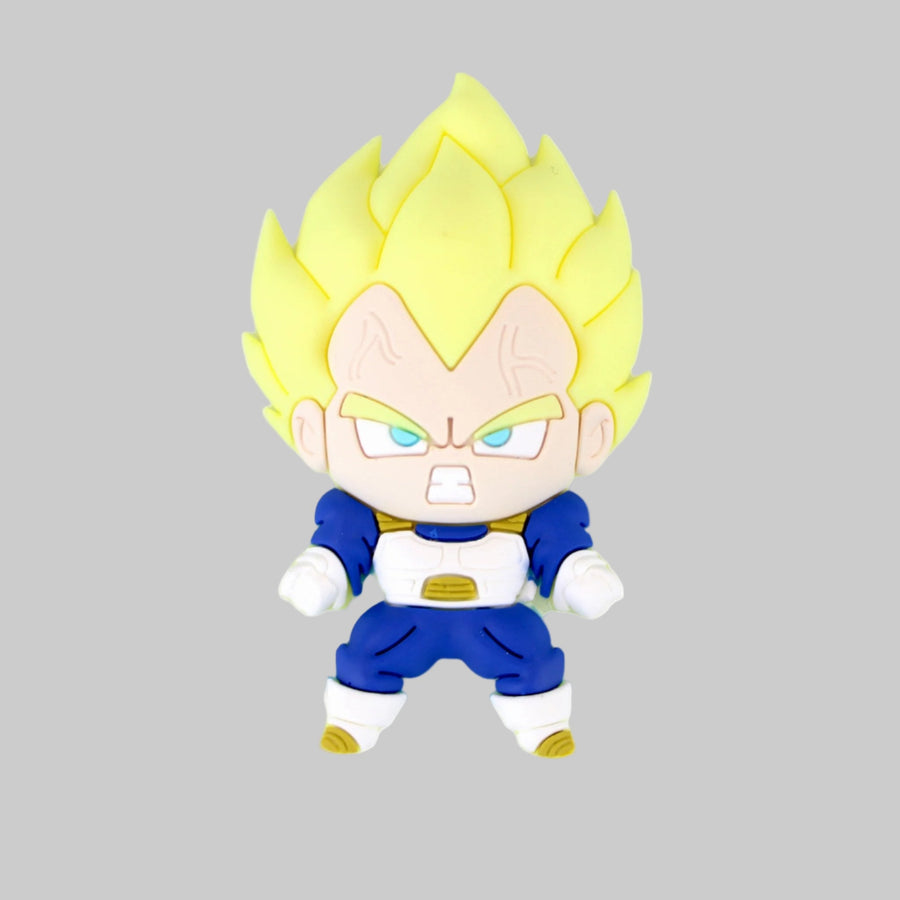 Dragon Ball Z Super Saiyan Vegeta 3D Foam Magnet
